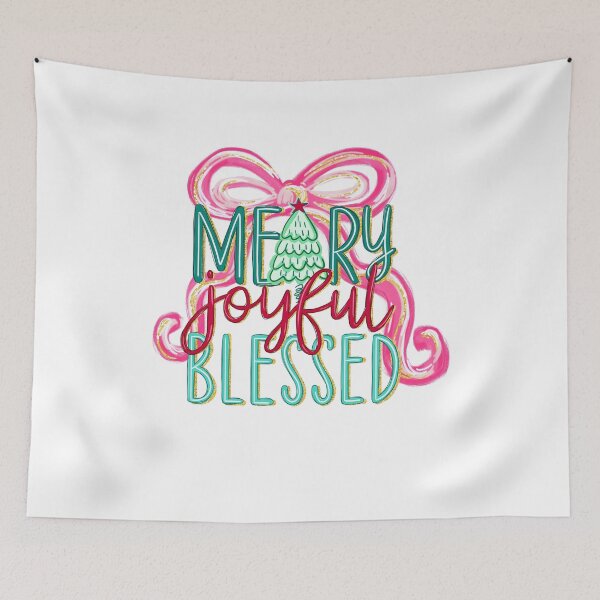 Item preview, Merry Joyful Blessed designed and sold by Joenbrah.