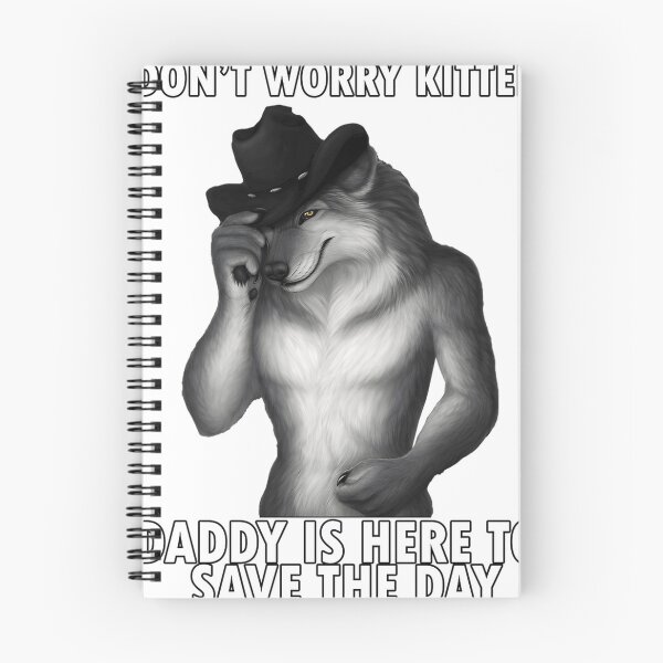 Item preview, Don'T Worry Kitten Funny Wolf Meme designed and sold by buttonnatan.