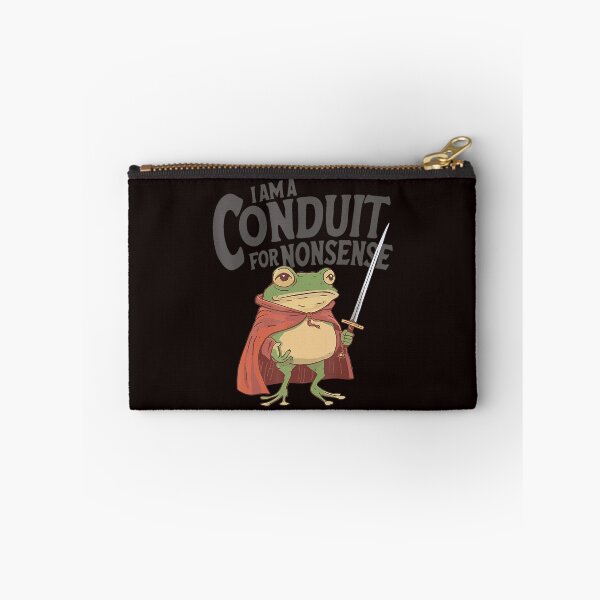 Item preview,  I Am A Conduit For Nonsense Meme Funny Frog designed and sold by jarmarcussevag.