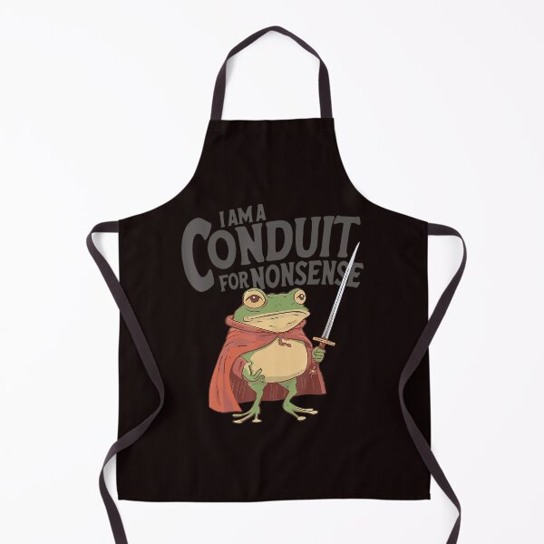 Item preview,  I Am A Conduit For Nonsense Meme Funny Frog designed and sold by jarmarcussevag.