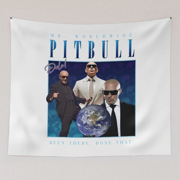 Item preview, Pitbull Homage Shirt (Parody) designed and sold by buttonnatan.