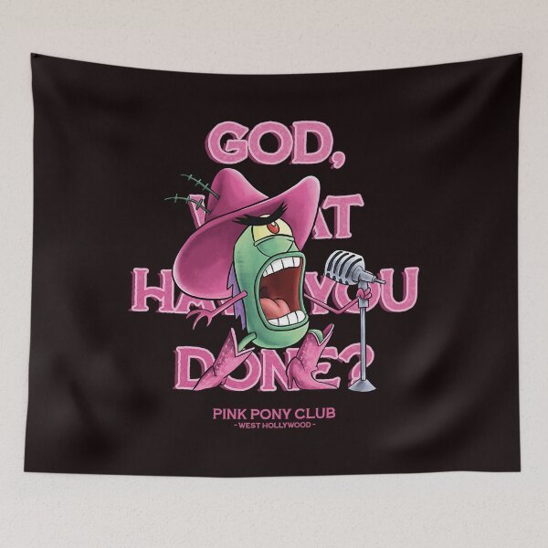 Artikelvorschau, Plankton singt Pink Pony Club entworfen und verkauft von jarmarcussevag.