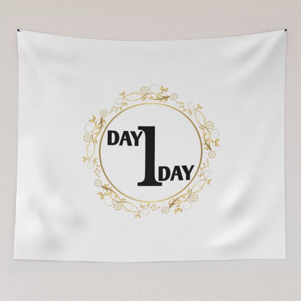 Item preview, Day 1 Not One Day | Motivational designed and sold by Tofimo.