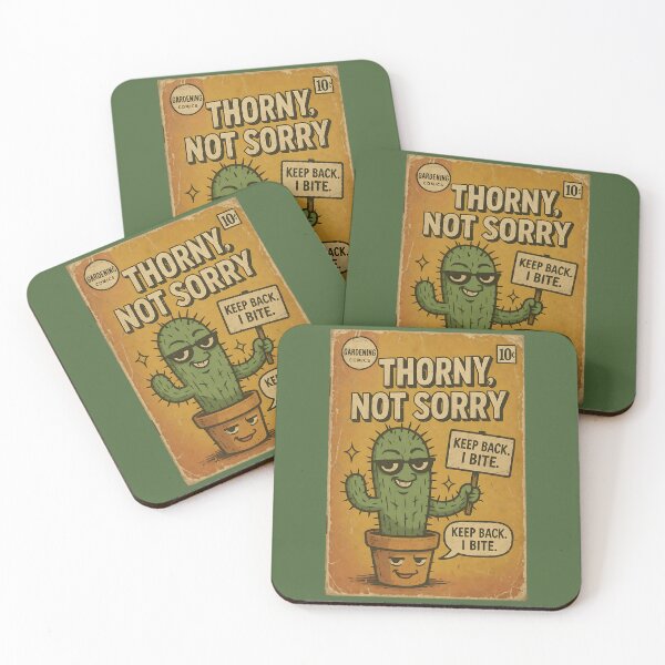 Item preview, Funny Gardening: Thorny, not sorry designed and sold by bapupa.