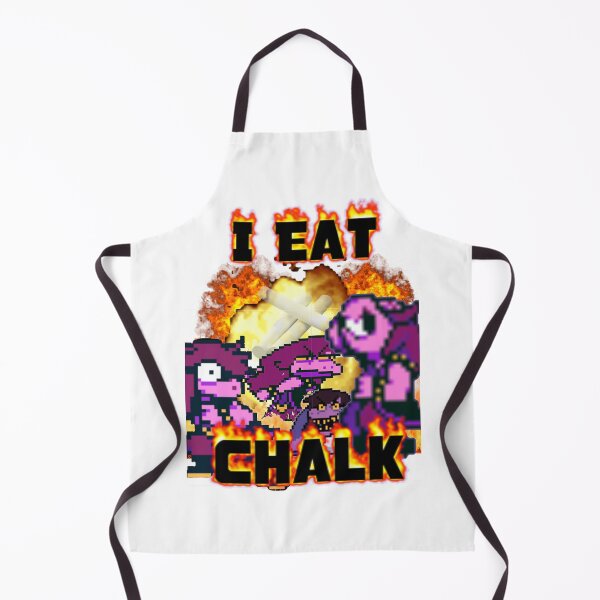 Item preview, I Eat Chalk Susie Deltarune designed and sold by buttonnatan.