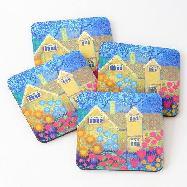 Item preview, Woodland Cottage, colourful botanical, designed and sold by Jess Stride.