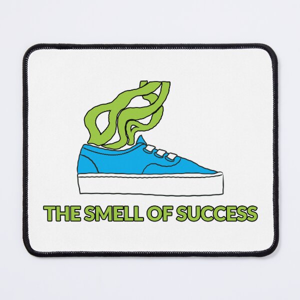 Item preview, Smell of Success – Funny Smelly Foot Cartoon designed and sold by Punny Graves.