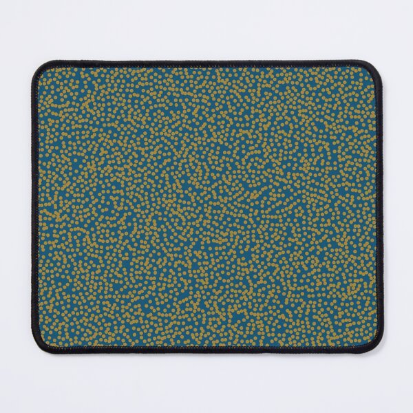 Item preview, Minimalist Dot Pattern – Amber Haze on Transformative Teal designed and sold by Creative_Canvas.