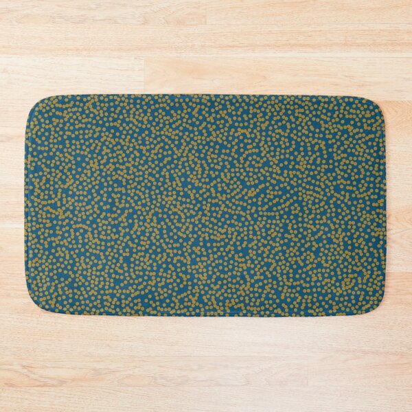 Item preview, Minimalist Dot Pattern – Amber Haze on Transformative Teal designed and sold by Creative_Canvas.