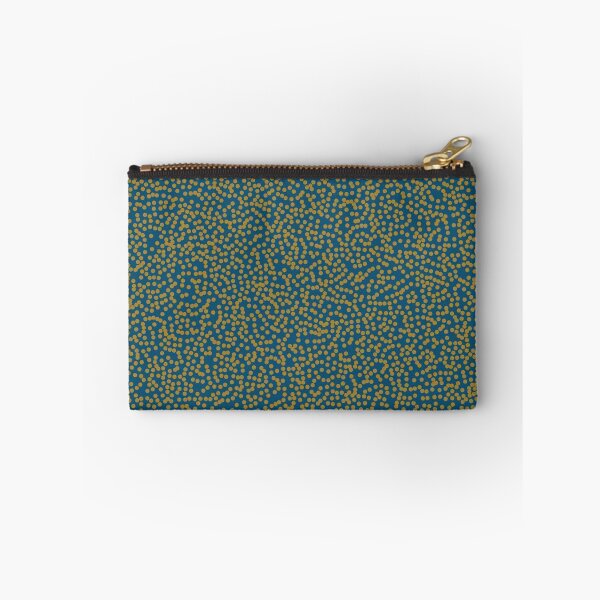 Item preview, Minimalist Dot Pattern – Amber Haze on Transformative Teal designed and sold by Creative_Canvas.