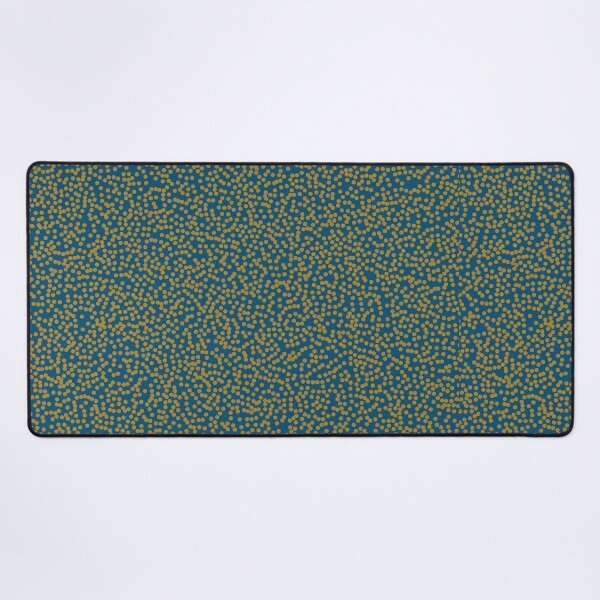 Item preview, Minimalist Dot Pattern – Amber Haze on Transformative Teal designed and sold by Creative_Canvas.
