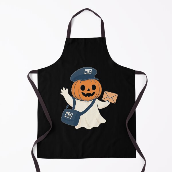 Item preview, Postal Worker Pumpkin Ghost | Funny Halloween Post Office Staff T-Shirt designed and sold by sssweetness.