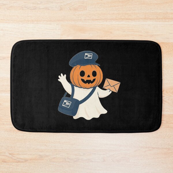 Item preview, Postal Worker Pumpkin Ghost | Funny Halloween Post Office Staff T-Shirt designed and sold by sssweetness.