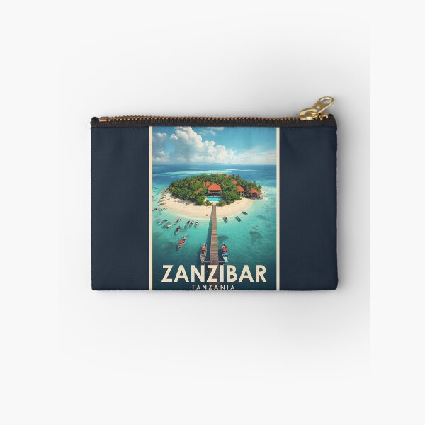 Item preview, A Vintage Illustration of Zanzibar - Tanzania  designed and sold by GoodOldVintage.
