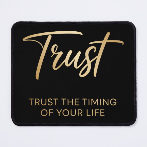 Item preview, Trust the Timing of Your Life – Elegant Tee designed and sold by MofazStyle.