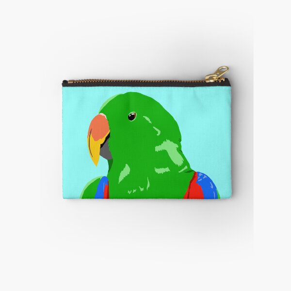 Item preview, Cute Eclectus Parrot Green Male Version designed and sold by TiffinByLK.
