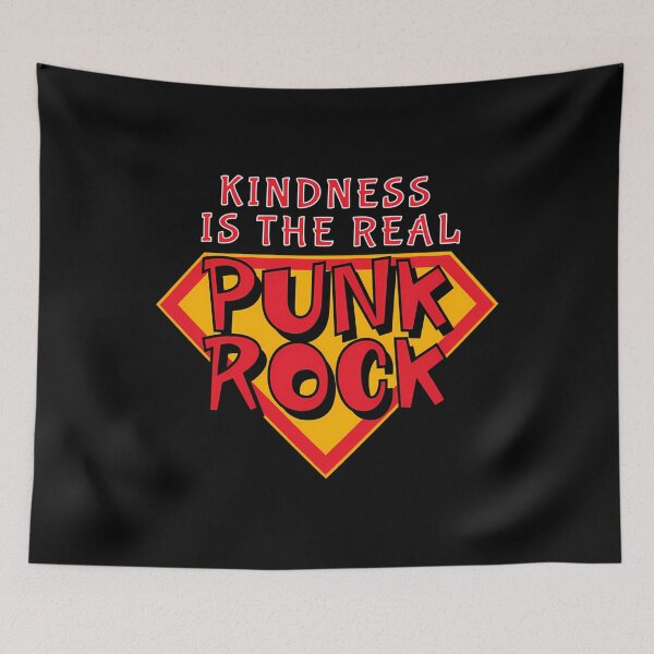 Item preview, Kindness Is The Real Punk Rock designed and sold by Fashionistaknox.