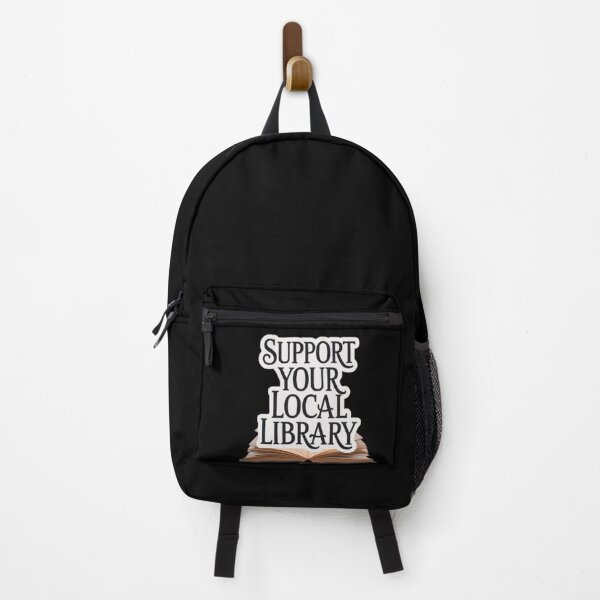 Item preview, Support Your Local Library Books Reading Librarian Typography designed and sold by sadedream.