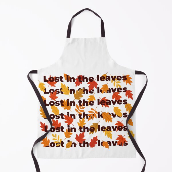 Item preview, Lost in the Leaves - Autumn Quote Pattern designed and sold by DKunic.