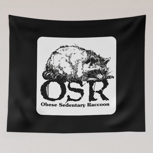 Item preview,  Obese Sedentary Raccoon  designed and sold by Fashionistaknox.