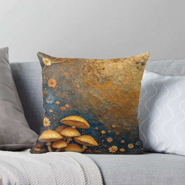 Aperçu de l'œuvre Motif ornemental inspiré de Klimt, style Art nouveau doré créée et vendue par yellowwpaint.