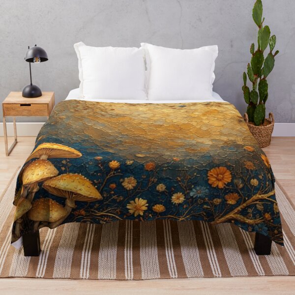 Item preview, Golden Art Nouveau Nature Klimt Inspired Ornamental Design designed and sold by yellowwpaint.