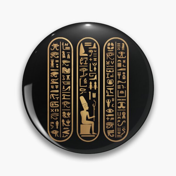 Item preview, Egyptian Hieroglyphics Egypt Pyramid designed and sold by MooonTees.