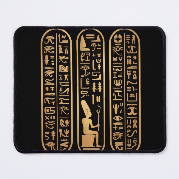 Item preview, Egyptian Hieroglyphics Egypt Pyramid designed and sold by MooonTees.