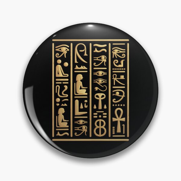 Item preview, Egyptian Hieroglyphics Egypt Pyramid designed and sold by MooonTees.