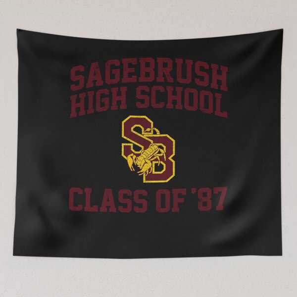 Item preview, Sagebrush High School Class Of 87 (Variant) designed and sold by AlexanderNicker.