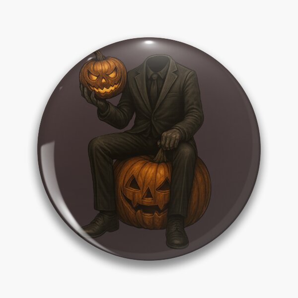 Item preview, The Pumpkin Throne – Headless Halloween Ruler designed and sold by TrendTribeTP.