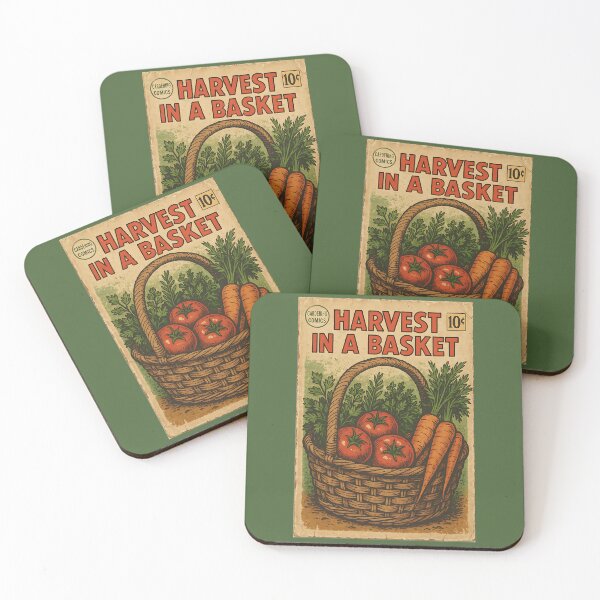 Item preview, Organic Gardening: Harvest in a basket designed and sold by bapupa.