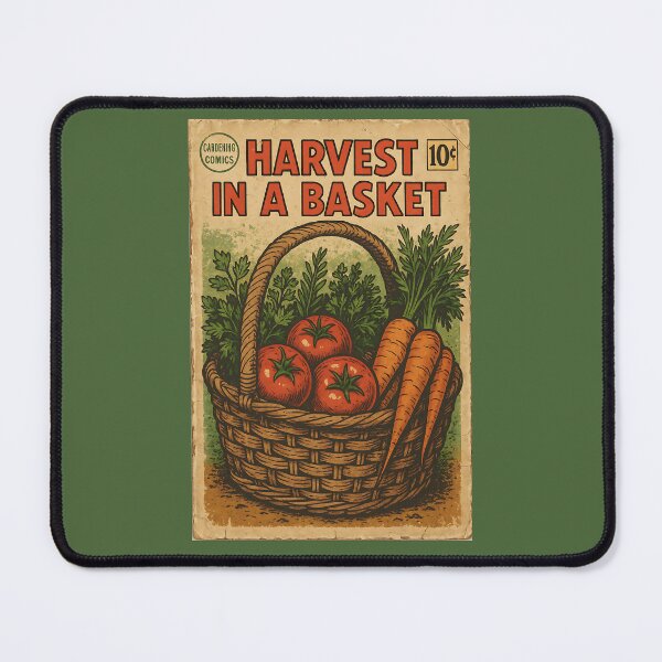 Item preview, Organic Gardening: Harvest in a basket designed and sold by bapupa.