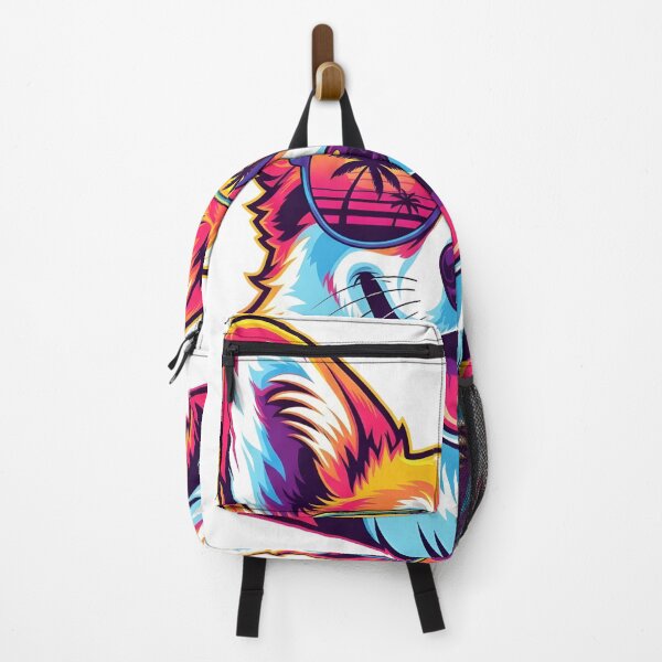Item preview, Cool Corgi Vibrant Summer Dog Art designed and sold by ASB_MERCH.
