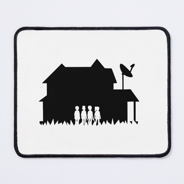 Item preview, Grounded House Silhouette Art designed and sold by yonishop99.