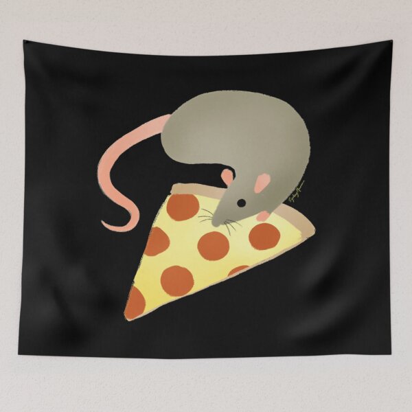 Item preview, NYC Rats Love Pizza  Scoop designed and sold by dore-allan.