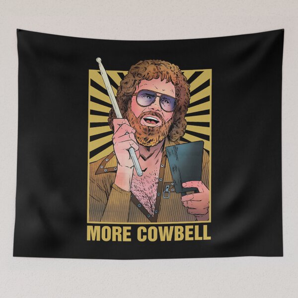 Item preview, More Cowbell - Retro designed and sold by PatsyStanton.