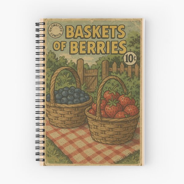 Item preview, Cozy Gnomecore: Baskets of berries designed and sold by bapupa.