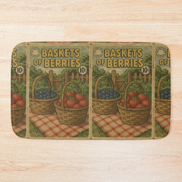 Item preview, Cozy Gnomecore: Baskets of berries designed and sold by bapupa.