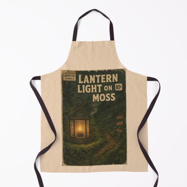 Item preview, Cozy Gnomecore: Lantern light on moss designed and sold by bapupa.