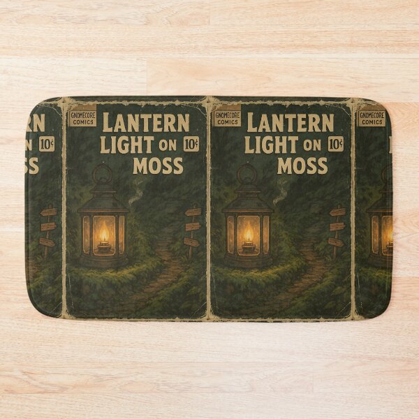 Item preview, Cozy Gnomecore: Lantern light on moss designed and sold by bapupa.