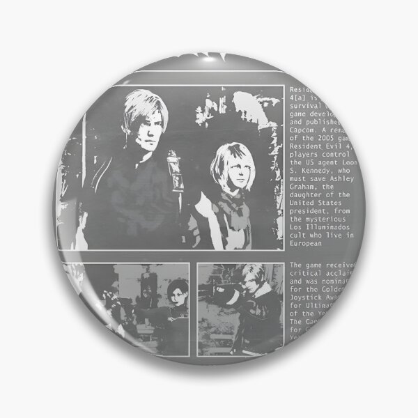 Item preview, Resident Evil 4 Black & White Collage | PERFECT GIFT FOR YOU AND FRIENDS designed and sold by TifaniMullen.