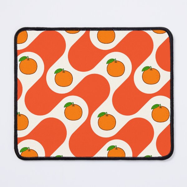 Item preview, Orange retro wave with fruit designed and sold by BigfeetLittlepaws.