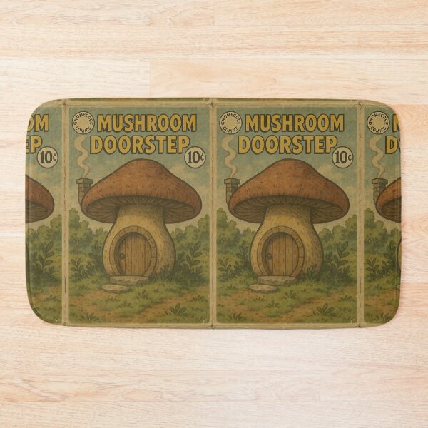 Item preview, Cozy Gnomecore: Mushroom doorstep designed and sold by bapupa.