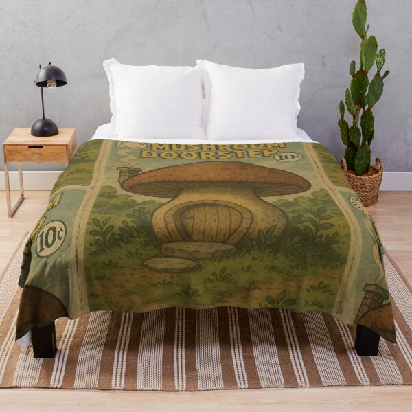 Item preview, Cozy Gnomecore: Mushroom doorstep designed and sold by bapupa.