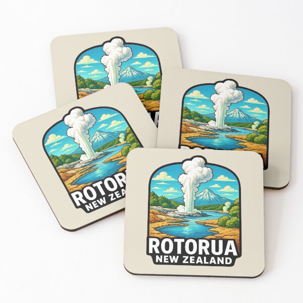 Item preview, Rotorua, New Zealand - Geothermal Activity designed and sold by Myra365Art.