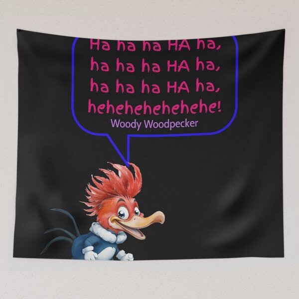 Item preview, Woody Woodpecker "Ha Ha Ha" designed and sold by ArtisticDesignsbyLinda.