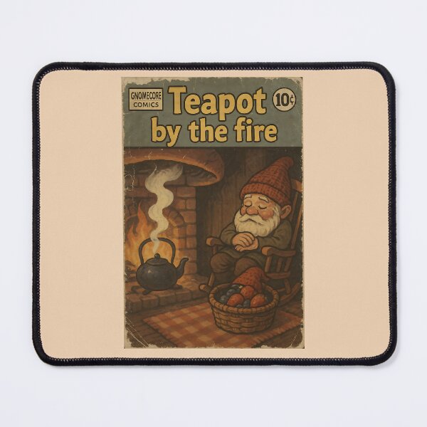 Item preview, Cozy Gnomecore: Teapot by the fire designed and sold by bapupa.