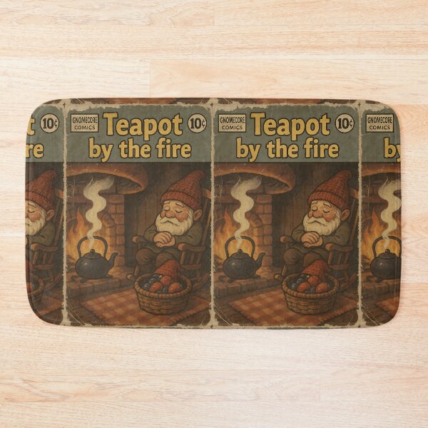 Item preview, Cozy Gnomecore: Teapot by the fire designed and sold by bapupa.