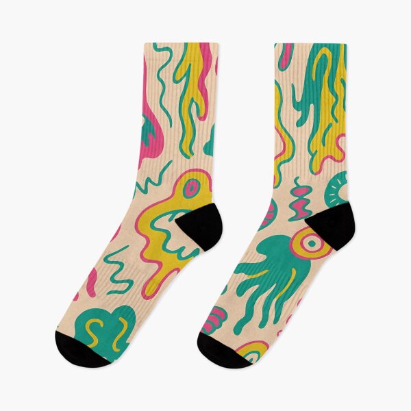 Item preview, Psychedelic Monster Abstract Pattern designed and sold by BloomOfDesign.